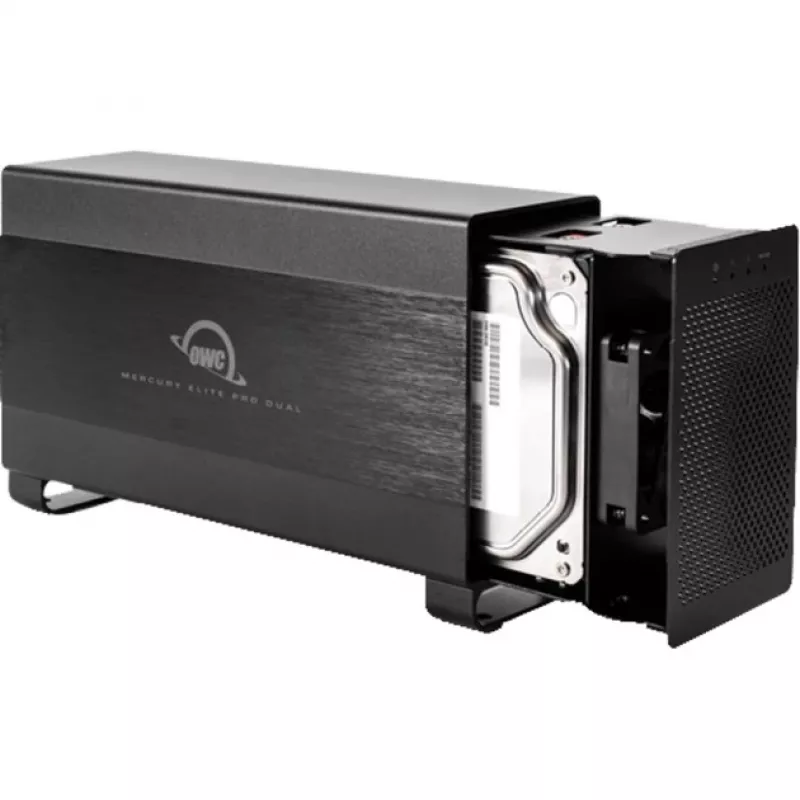 OWC Mercury Elite Pro Dual - Caja RAID externa - 2 bahías - 2,5/3,5