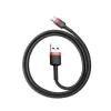 Baseus Cafule Cable USB-A a USB-C 0,5m 3A Rojo/Negro