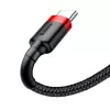 Baseus Cafule Cable USB-A a USB-C 0,5m 3A Rojo/Negro