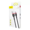 Baseus Cafule Cable USB-A a USB-C 0,5m 3A Rojo/Negro