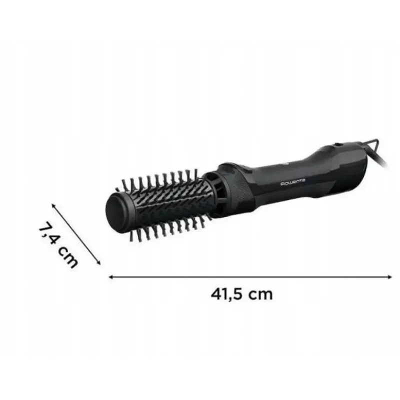 ROWENTA Brush Activ UB9520F0 Cepillo rotatorio de aire caliente Negro