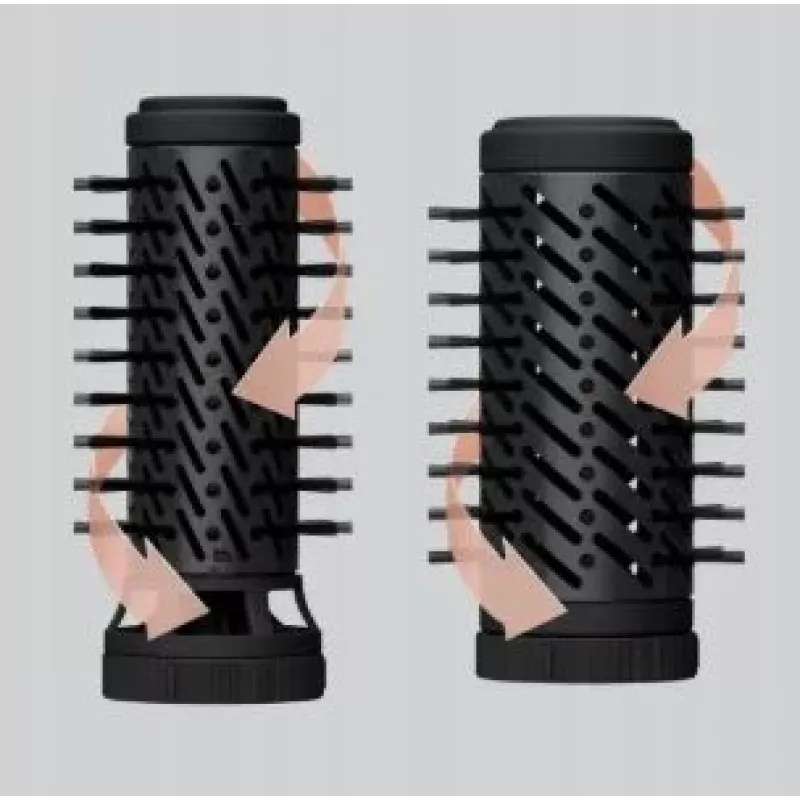 ROWENTA Brush Activ UB9520F0 Cepillo rotatorio de aire caliente Negro