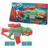 HASBRO Nerf DinoSquad Rex-Rampage Bláster de dardos motorizado - Verde/Naranja