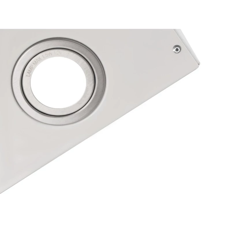 RESPEKTA CH 24080 WM Campana de pared, Blanca, 80 cm