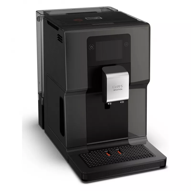 KRUPS Intuition Preference EA872B10 Cafetera superautomática con preparador de capuchino, 15 bar, Negra