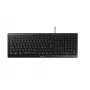 Cherry STREAM KEYBOARD - Teclado USB con cable - Distribución pan-nórdica - Negro