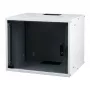 EFB Elektronik BASIC armario de red mural de 19 pulgadas 6U, 450mm de profundidad, Flat Pack, blanco (RAL 9010)