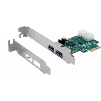 EXSYS EX-11042 Tarjeta PCIe USB 3.2 Gen 1 con 2 puertos chipset NEC