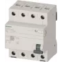 SIEMENS 5SV3344-4 Interruptor diferencial Typ B 40A 30mA 4TE SENTRON 5SV3