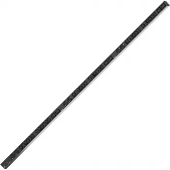 Bachmann IT PDU Basic PDU para rack 1U - 8 tomas C13, 16A, 230V, cable de 1,8m, negro