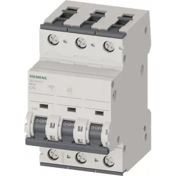 Siemens SENTRON 5SY4313-7 Interruptor automático magnetotérmico MCB C13A 3 polos 10kA