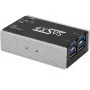 EXSYS EX-1181HMS-WT Hub USB 3.2 Gen 1 de 4 puertos de metal, protección ESD 15kV, -40°C a +85°C