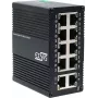 Exsys EX-62026PoE Switch industrial mini 10 puertos Gigabit PoE+ 12-48VDC