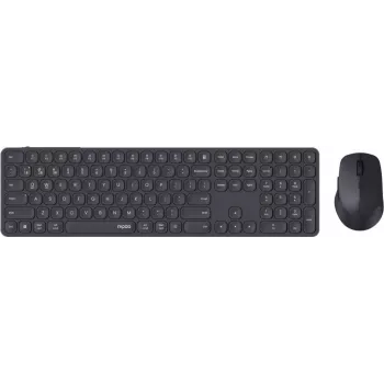 Rapoo E9810M Wireless Multi-Mode Desktop Set, QWERTZ, gris oscuro