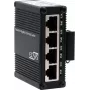 EXSYS EX-62021PoE-P switch industrial Gigabit Micro de 5 puertos con PoE-Pass-Through, unmanaged