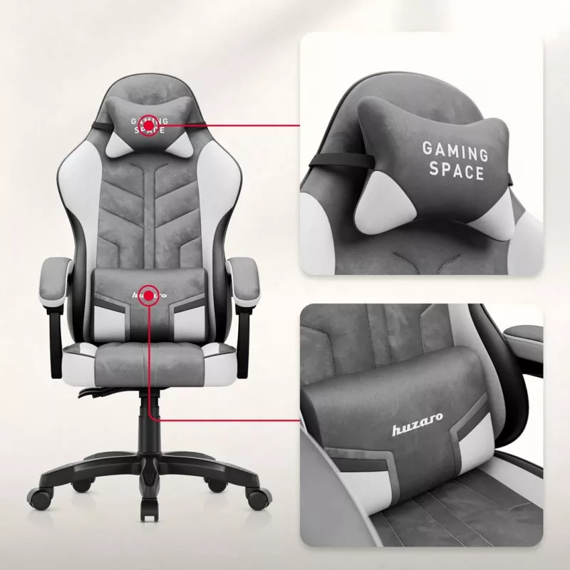 Huzaro Force 2.7 Grey silla gaming