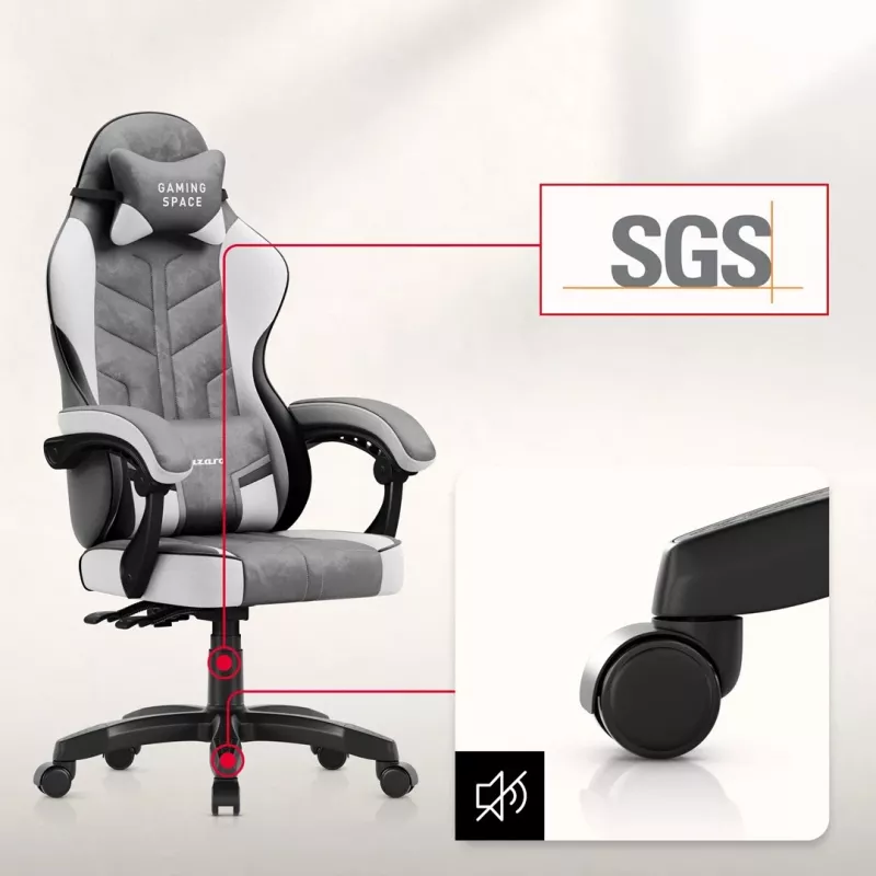 Huzaro Force 2.7 Grey silla gaming