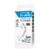 EVERACTIVE Cargador GaN 45W USB-C QC3.0 SC-465Q Blanco