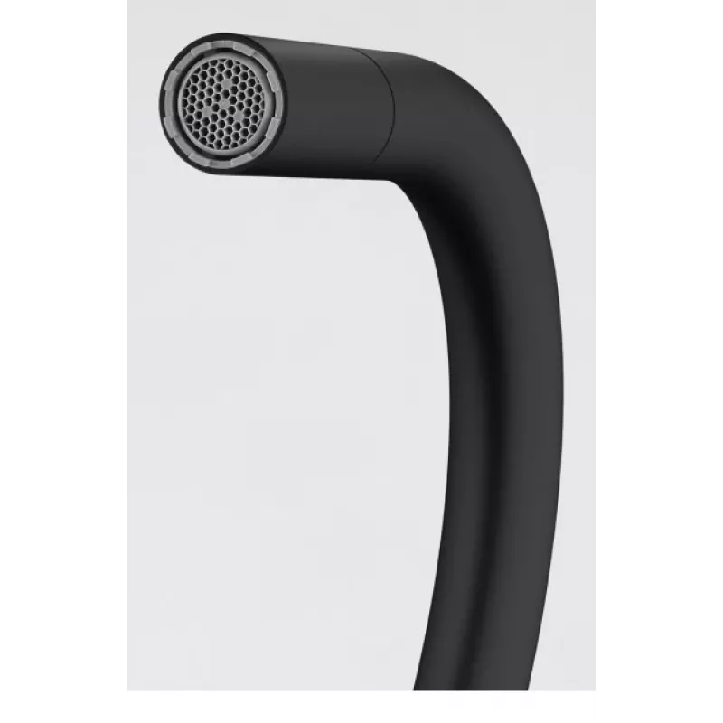 Franke Maris Slim J Grifo de cocina extraíble, Negro mate