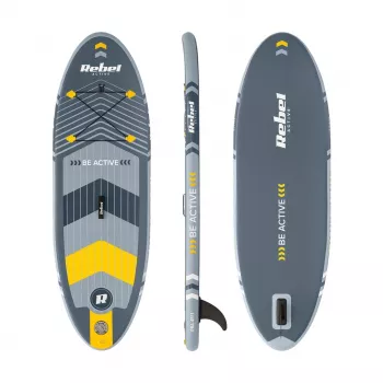 REBEL ACTIVE tabla de SUP hinchable Small gris RBA-4511