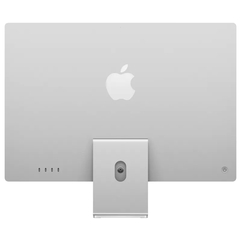 Apple iMac 24 pulgadas M4 CPU de 10 núcleos GPU de 10 núcleos Neural Engine de 16 núcleos 24GB RAM 512GB SSD Vidrio estándar Plata Magic Keyboard con Touch ID y teclado numérico (Distribución alemana)
