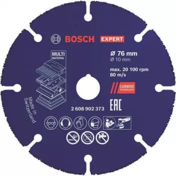 Bosch EXPERT Disco de corte Multi Material Carbide 76 x 10mm 1 unidad