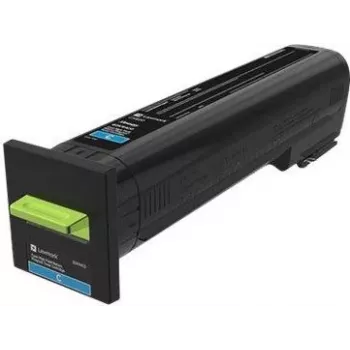 Lexmark 72K20CE Cartucho de tóner original cian de alto rendimiento para CS820, CX825, CX860