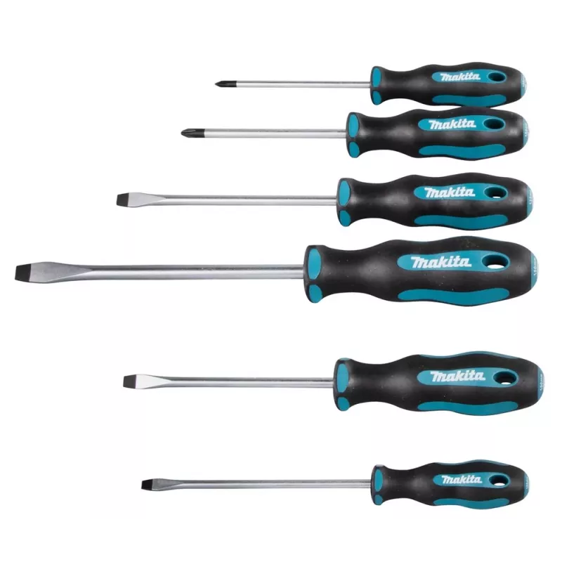 Makita E-10506 Juego de destornilladores, 6 uds.