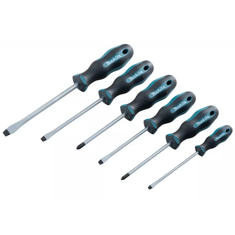 Makita E-10506 Juego de destornilladores, 6 uds.