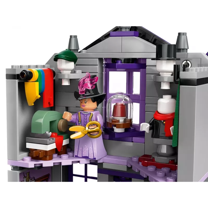 LEGO Harry Potter 76439 Ollivanders & Madam Malkin's Robes Set de construcción (744 piezas)