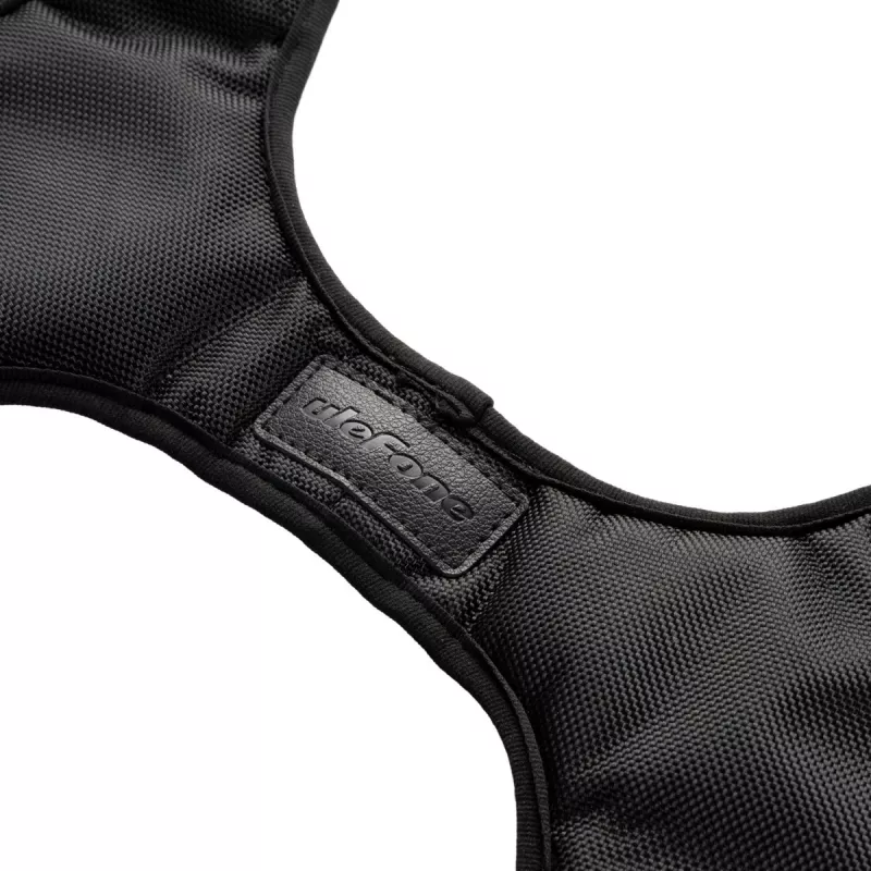 Ulefone Armor Pad 4 Holster Pro Funda robusta con correa de mano, correa para el hombro y soporte - Negro