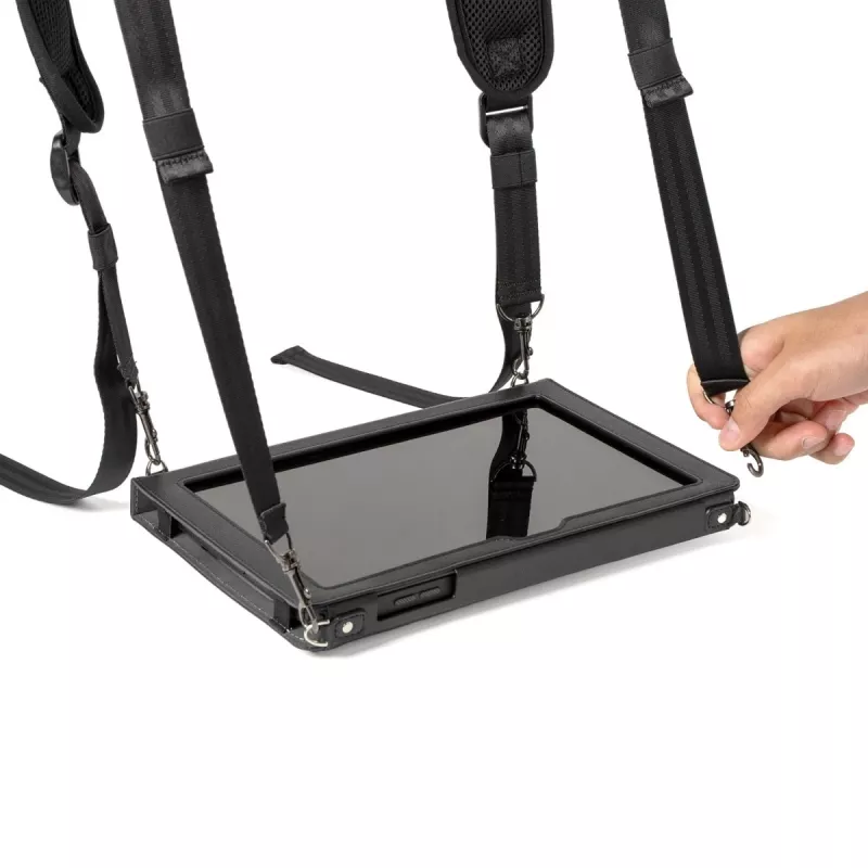 Ulefone Armor Pad 4 Holster Pro Funda robusta con correa de mano, correa para el hombro y soporte - Negro