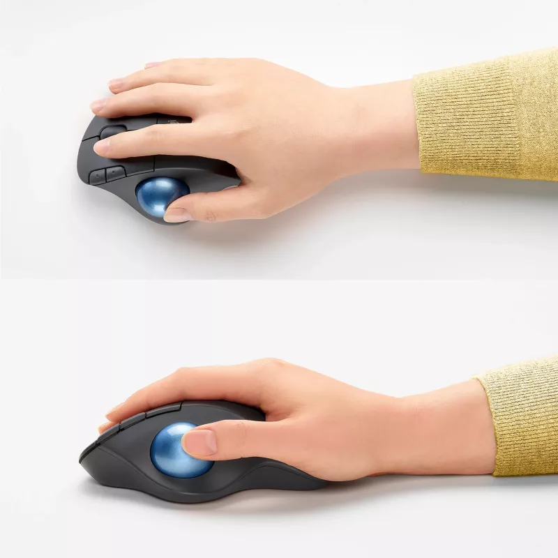Logitech ERGO M575 Ratón trackball inalámbrico Graphite
