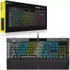 Corsair K100 Teclado gaming RGB, interruptores óptico-mecánicos CORSAIR OPX, RGB LED, Negro
