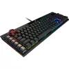 Corsair K100 Teclado gaming RGB, interruptores óptico-mecánicos CORSAIR OPX, RGB LED, Negro