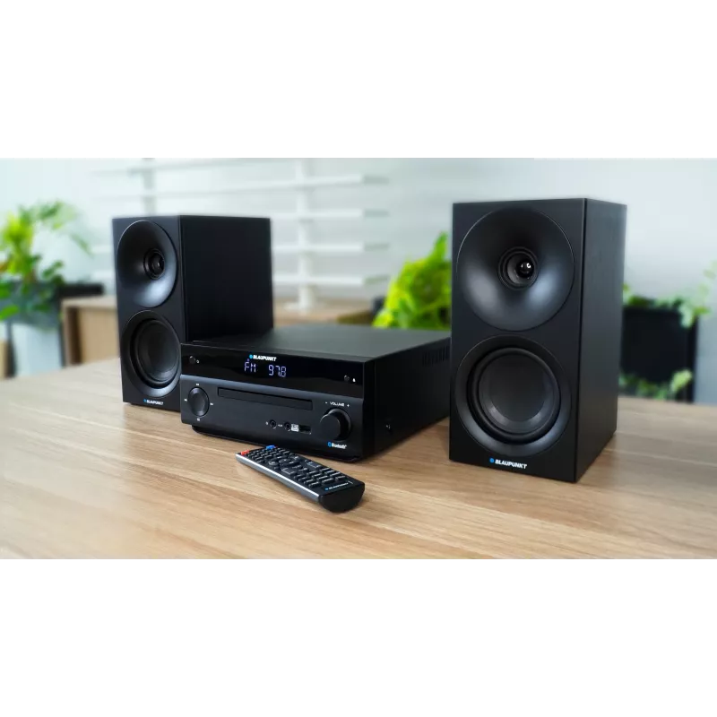 Blaupunkt MS30.2BT Micrófono Bluetooth Negro