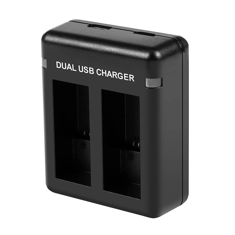 PULUZ PU919B Cargador de batería de doble ranura para GoPro Hero 9/10/11/12