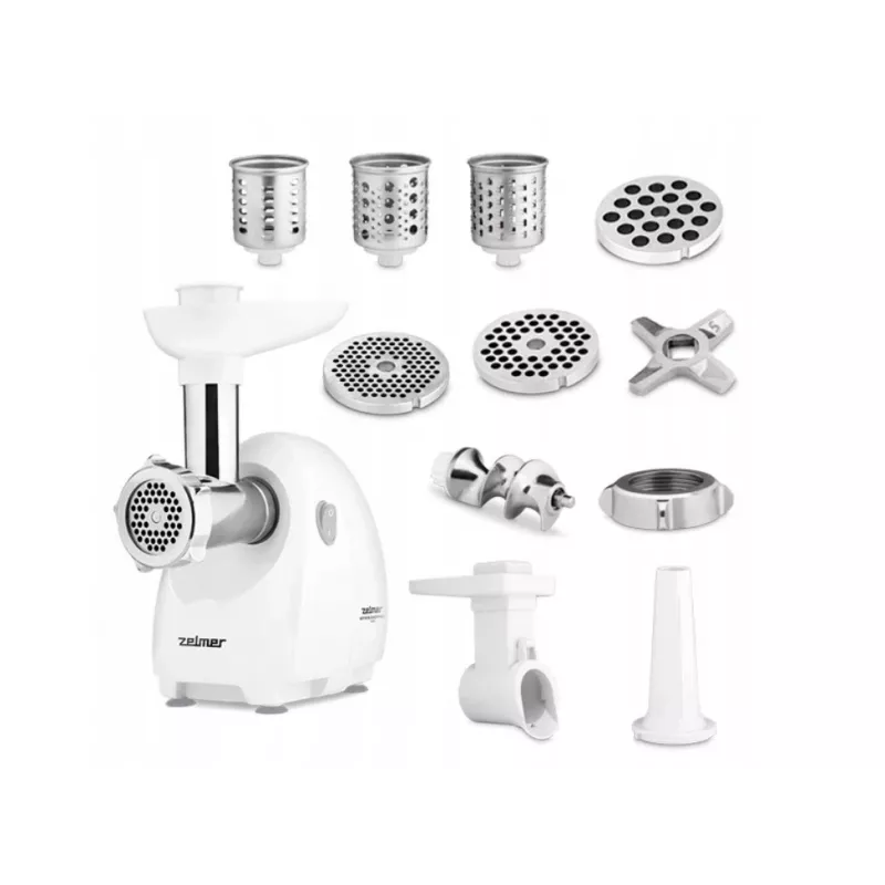 Zelmer ZMM4048B Picadora de carne eléctrica 1900 W Blanco