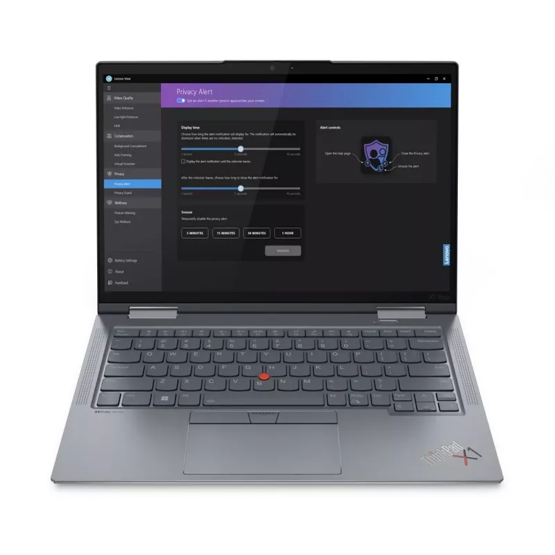 Lenovo ThinkPad X1 Yoga Gen 8 Intel Core i7-1365U Híbrido (2 en 1) 14 pulgadas Pantalla táctil WUXGA 32 GB LPDDR5-SDRAM 512 GB SSD Wi-Fi 6E 4G LTE Windows 11 Pro Gris