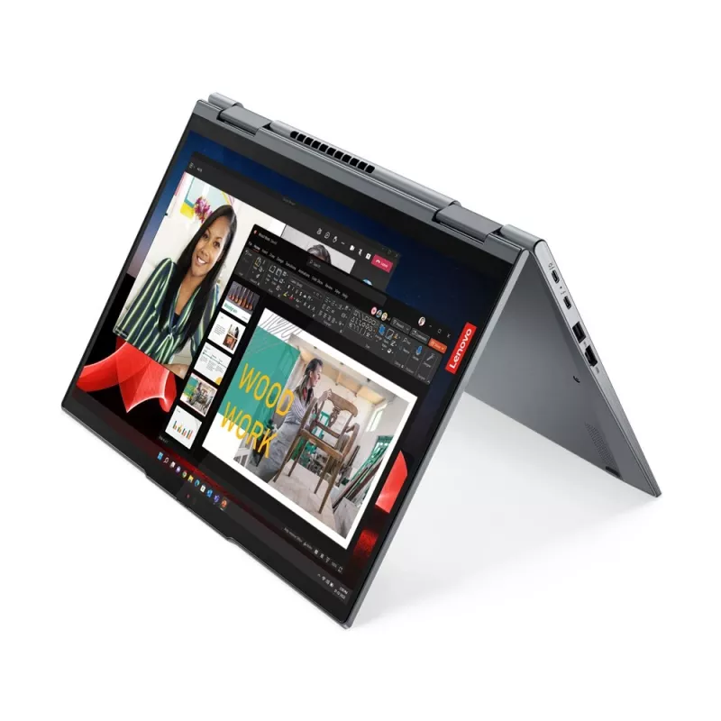 Lenovo ThinkPad X1 Yoga Gen 8 Intel Core i7-1365U Híbrido (2 en 1) 14 pulgadas Pantalla táctil WUXGA 32 GB LPDDR5-SDRAM 512 GB SSD Wi-Fi 6E 4G LTE Windows 11 Pro Gris