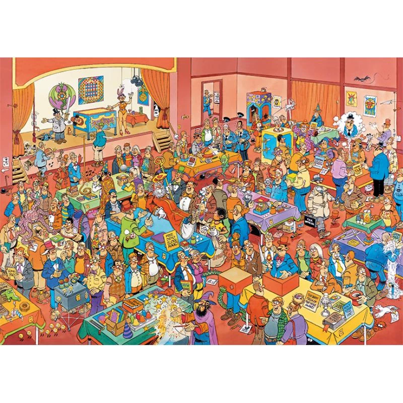 JUMBO SPIELE Jan van Haasteren The Magic Fair Puzzle de 1000 piezas