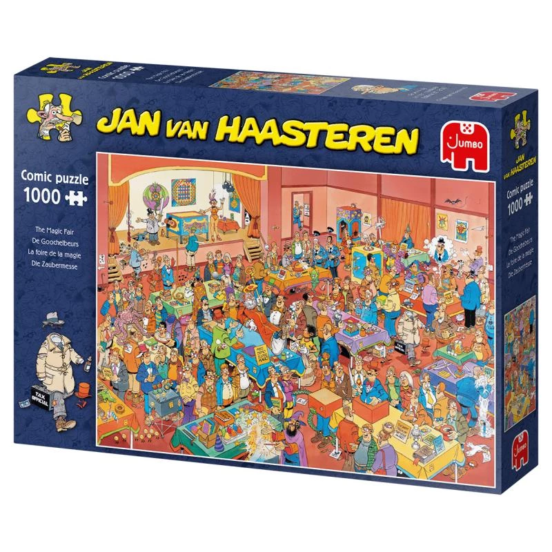 JUMBO SPIELE Jan van Haasteren The Magic Fair Puzzle de 1000 piezas