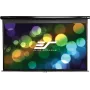 Elite Screens Manual Series M106UWH 106 inch 16:9 Pantalla de proyección enrollable manual con MaxWhite 1.1 Gain, carcasa blanca