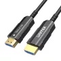 UNITEK HDMI 2.0 AOC 4K 60Hz 12m Cable Óptico Activo - Negro