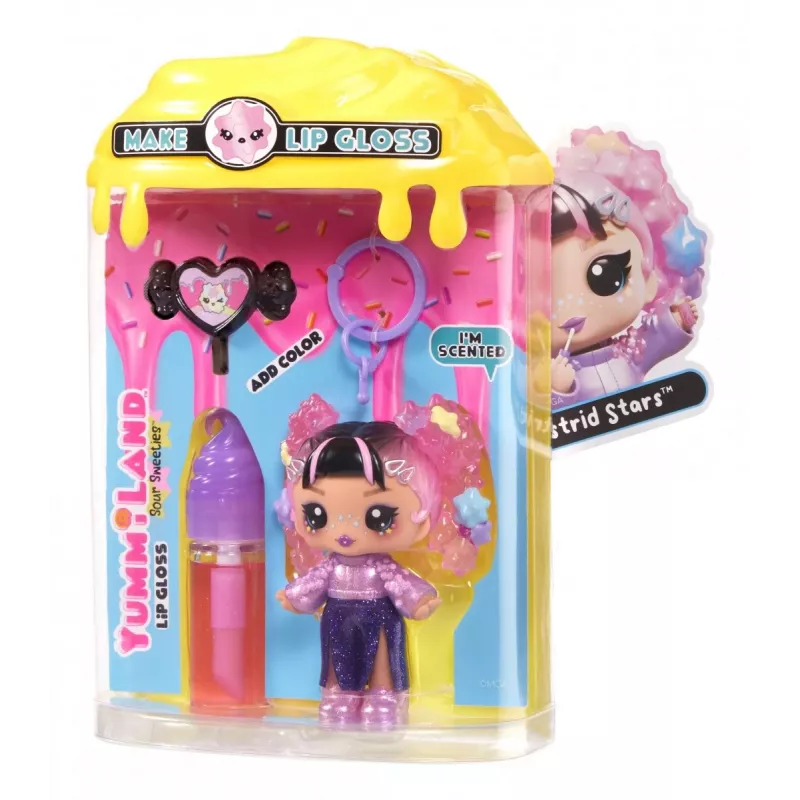 MGA ENTERTAINMENT Yummiland muñeca con brillo de labios Sour Sweeties – Astrid Stars