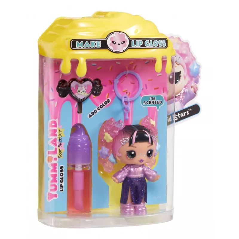 MGA ENTERTAINMENT Yummiland muñeca con brillo de labios Sour Sweeties – Astrid Stars