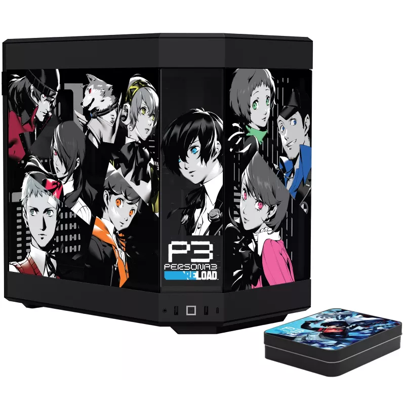 HYTE Y60 Persona 3 Reload Caja mid-tower, cristal templado, Azul oscuro/Negro