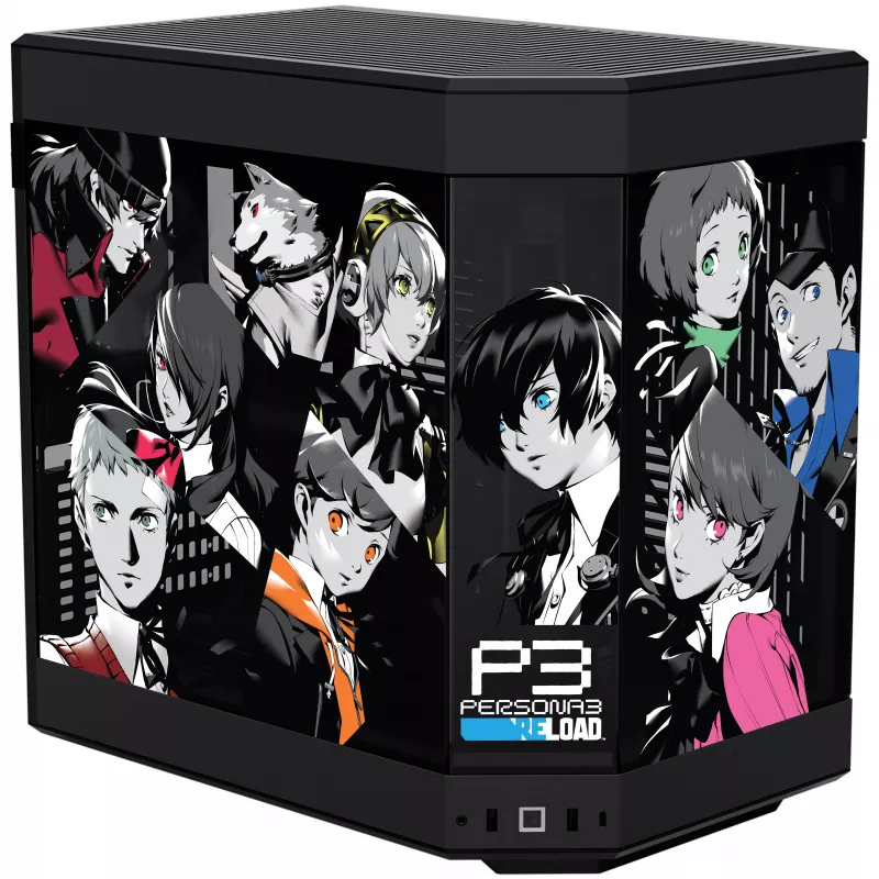 HYTE Y60 Persona 3 Reload Caja mid-tower, cristal templado, Azul oscuro/Negro