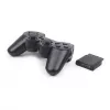 GEMBIRD JPD-WDV-01 Mando inalámbrico para PS2/PS3/PC - 12 botones - 2,4 GHz - Negro