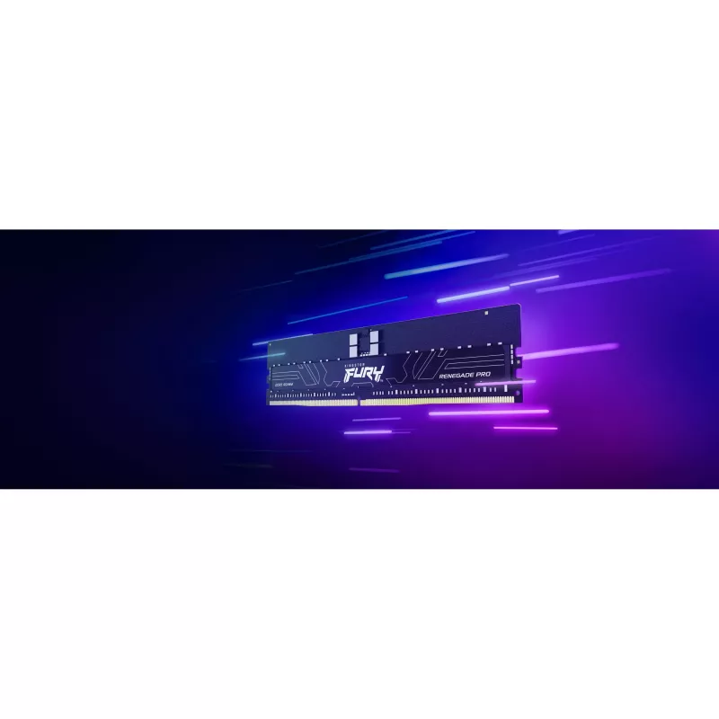 Kingston FURY Renegade Pro 256 GB (8x 32 GB) DDR5-5600 MHz CL28 RDIMM ECC Registered Memory Kit Negro
